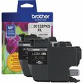 Brother International High Yield Black Ink Cartridge LC30132PKS